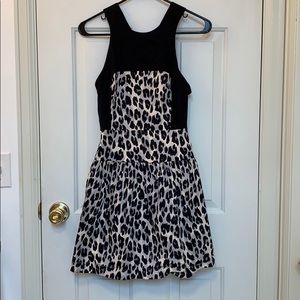 Cheetah print dress